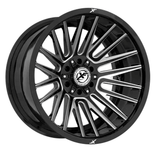 XF OFFROAD XF-234 - Gloss Black Milled 20x9 ET12 5x127/5x139.7