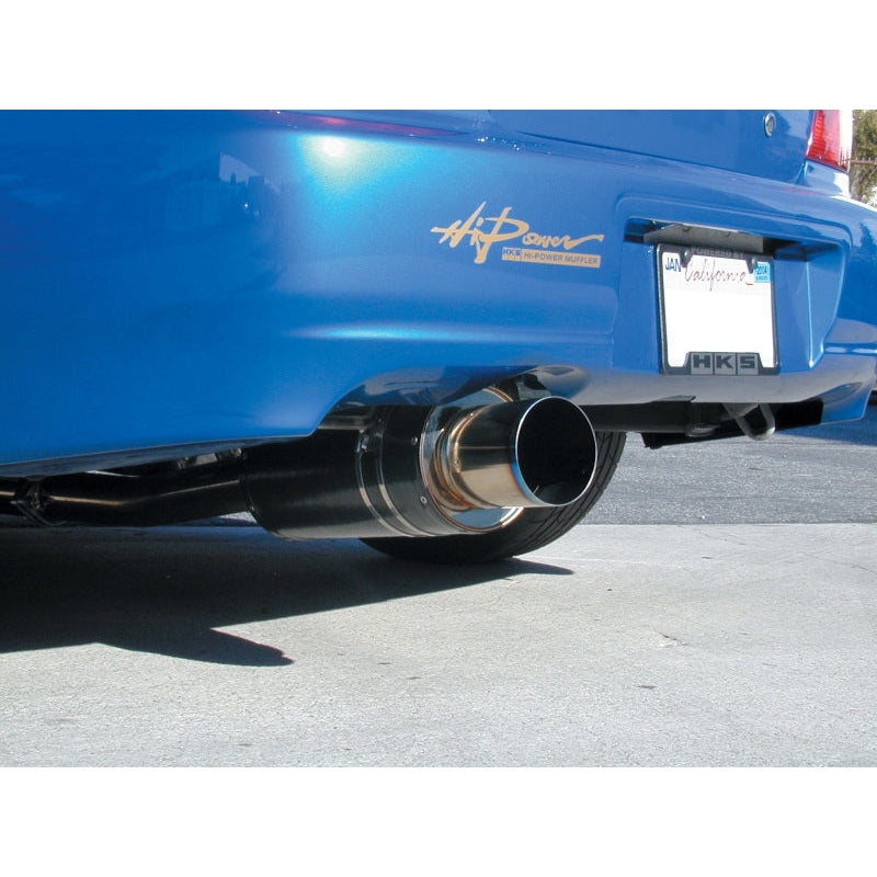 HKS Carbon Ti Exhaust - Subaru WRX / WRX STI