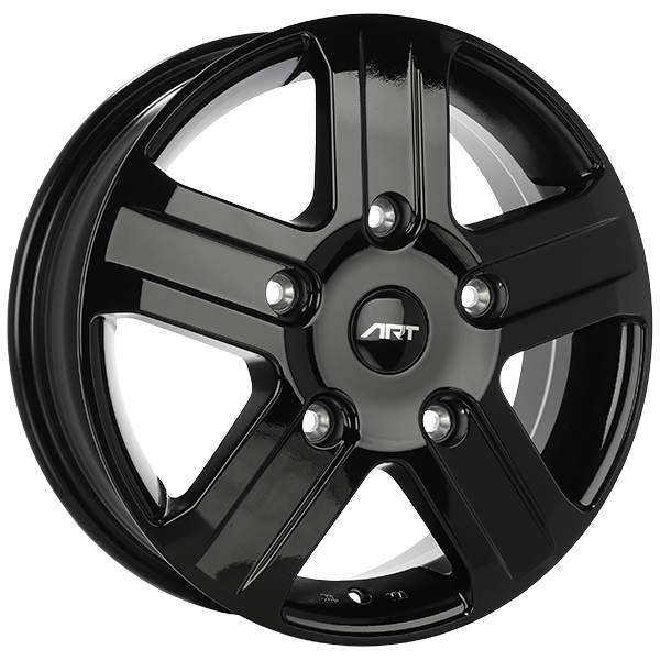 ART Replica REPLICA 255 Gloss Black 16x5.5 +60 5x160mm 65.1mm