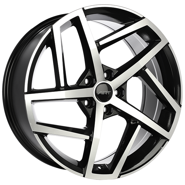 ART Replica REPLICA 276 Gloss Black - Machined Face 19x8 +45 5x112mm 57.1mm