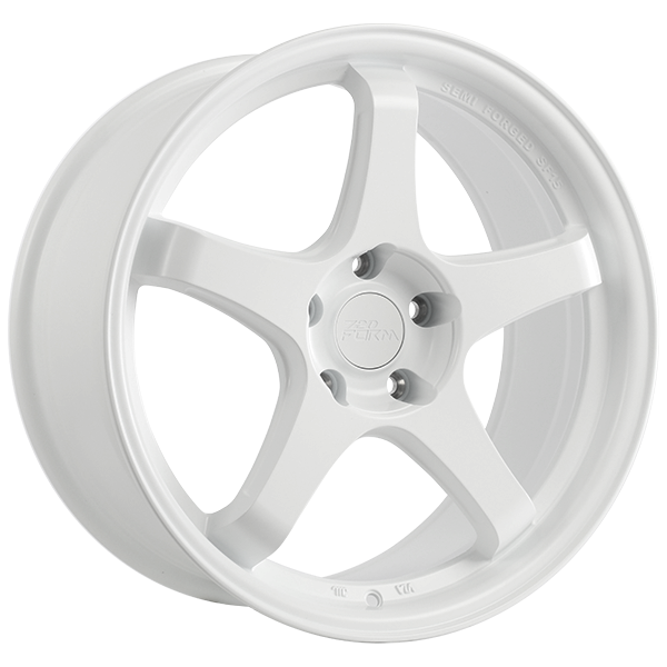 720Form FF6 Satin White 17x7.5 +35 5x114.3mm 73.1mm