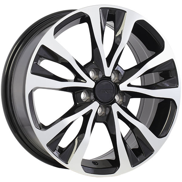 ART Replica REPLICA 126 Gloss Black - Machined Face 16x6.5 +40 5x100mm 54.1mm
