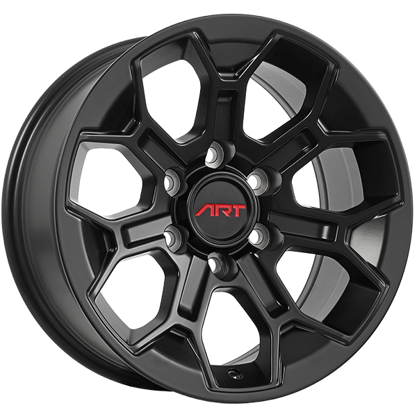 ART Replica REPLICA 337 Satin Black 17x8 +5 6x139.7mm 106.1mm