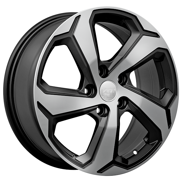 ART Replica REPLICA 343 Gloss Black - Machined Face 17x7 +35 5x114.3mm 60.1mm
