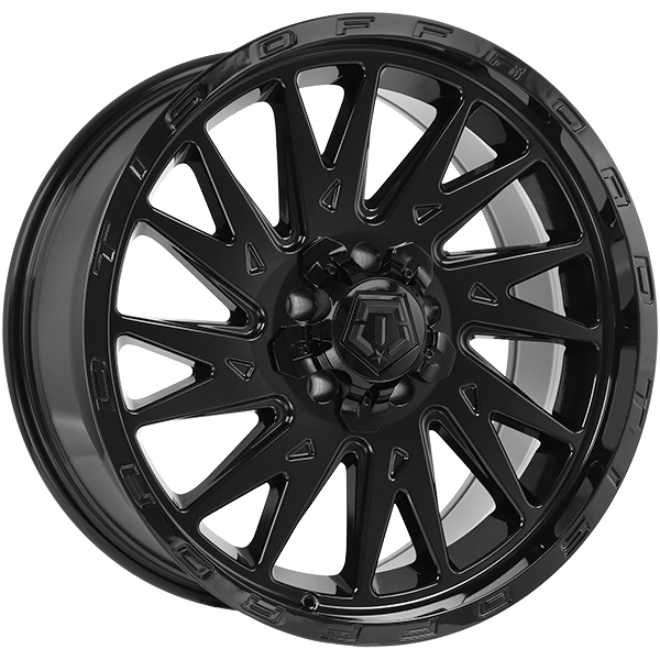 TIS Wheels 547 Gloss Black 20x9 0 5x127|5x139.7mm 78.1mm