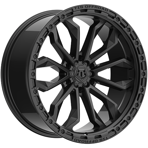 TIS Wheels 556 Satin Black 20x9 +18 6x139.7mm 106.2mm
