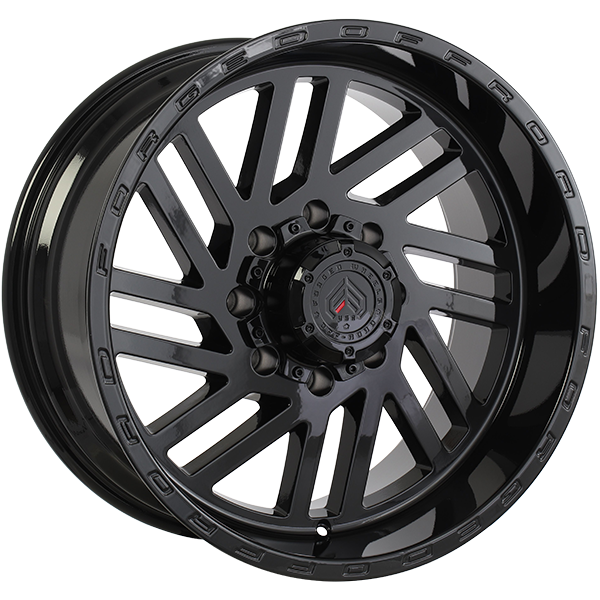 Forged Offroad XR107 Gloss Black 20x10 -12 8x165.1mm 125.1mm