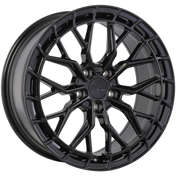 720Form FF19 Gloss Black 19x8.5 +35 5x114.3mm 73.1mm