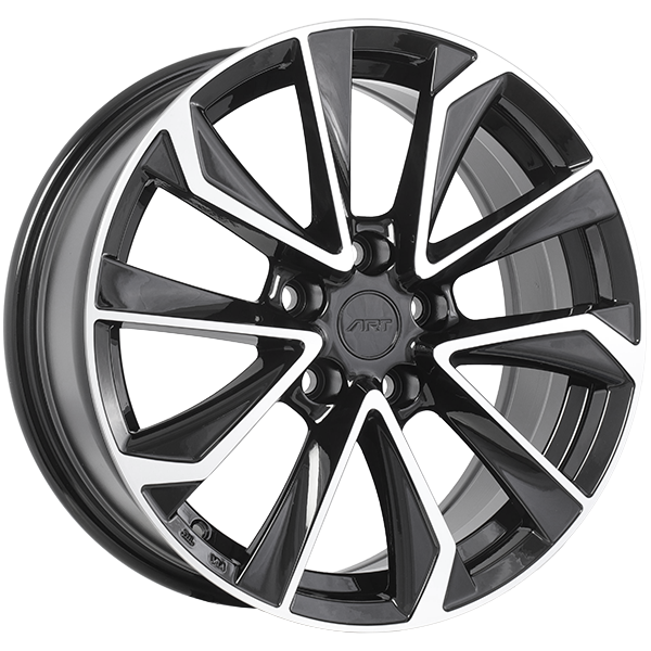 ART Replica REPLICA 179 Gloss Black - Machined Face 19x7.5 +35 5x114.3mm 60.1mm