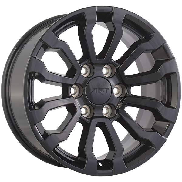 ART Replica REPLICA 386 Gloss Black 18x8.5 +26 6x139.7mm 77.8mm