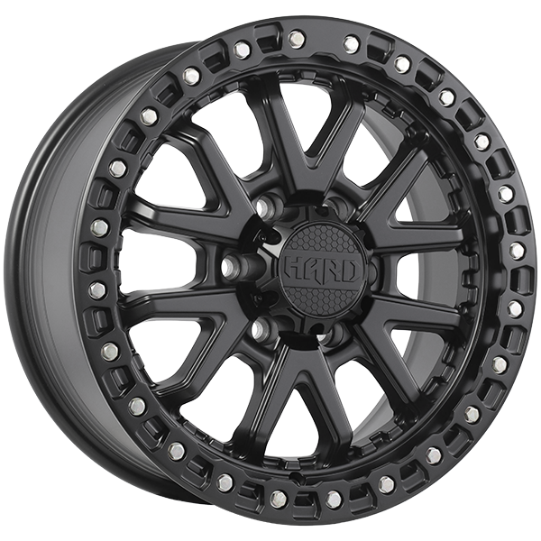 Ruffino HARD DUNE Satin Black - Zinc Rivets 18x8 +35 6x139.7mm 95.1mm