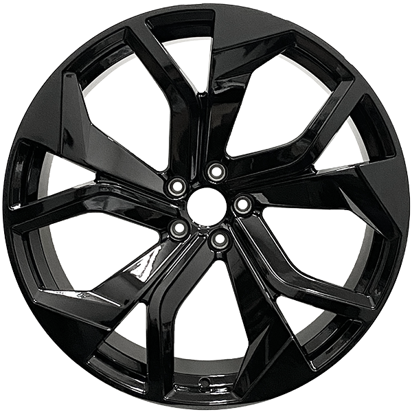 RAC Replica A21 Gloss Black 22x10 +20 5x112mm 66.5mm
