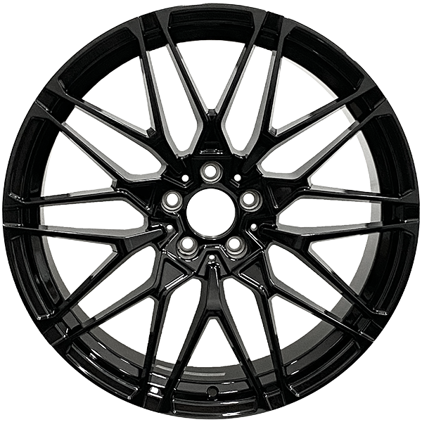 RAC Replica B26 Gloss Black 21x10.5 +35 5x112mm 66.6mm