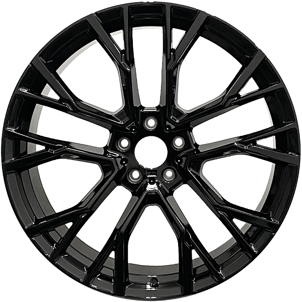 RAC Replica B28 Gloss Black 20x9 +33 5x112mm 66.6mm