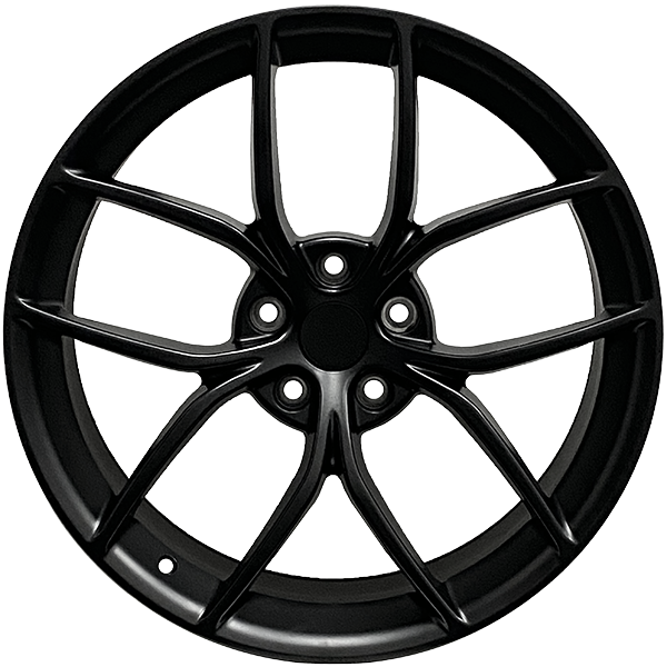 RAC Replica TS2 Satin Black 19x9.5 +45 5x114.3mm 64.1mm