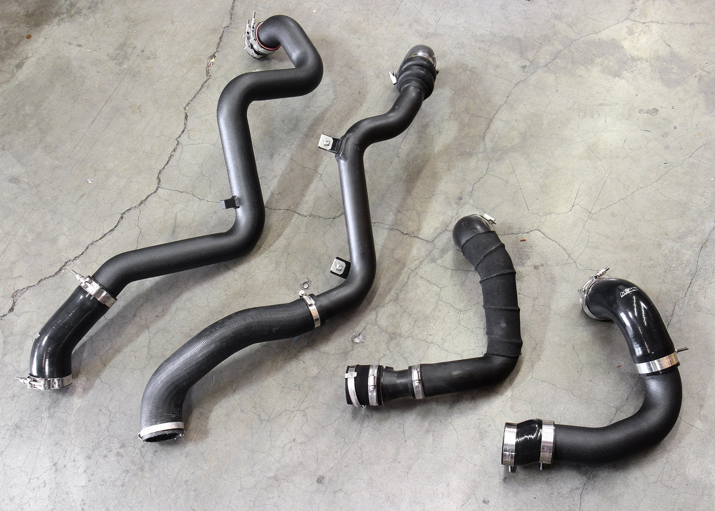 HPS Intercooler Hot Charge Pipe and Cold Side, 2016-2018 Ford Focus RS 2.3L Turbo
