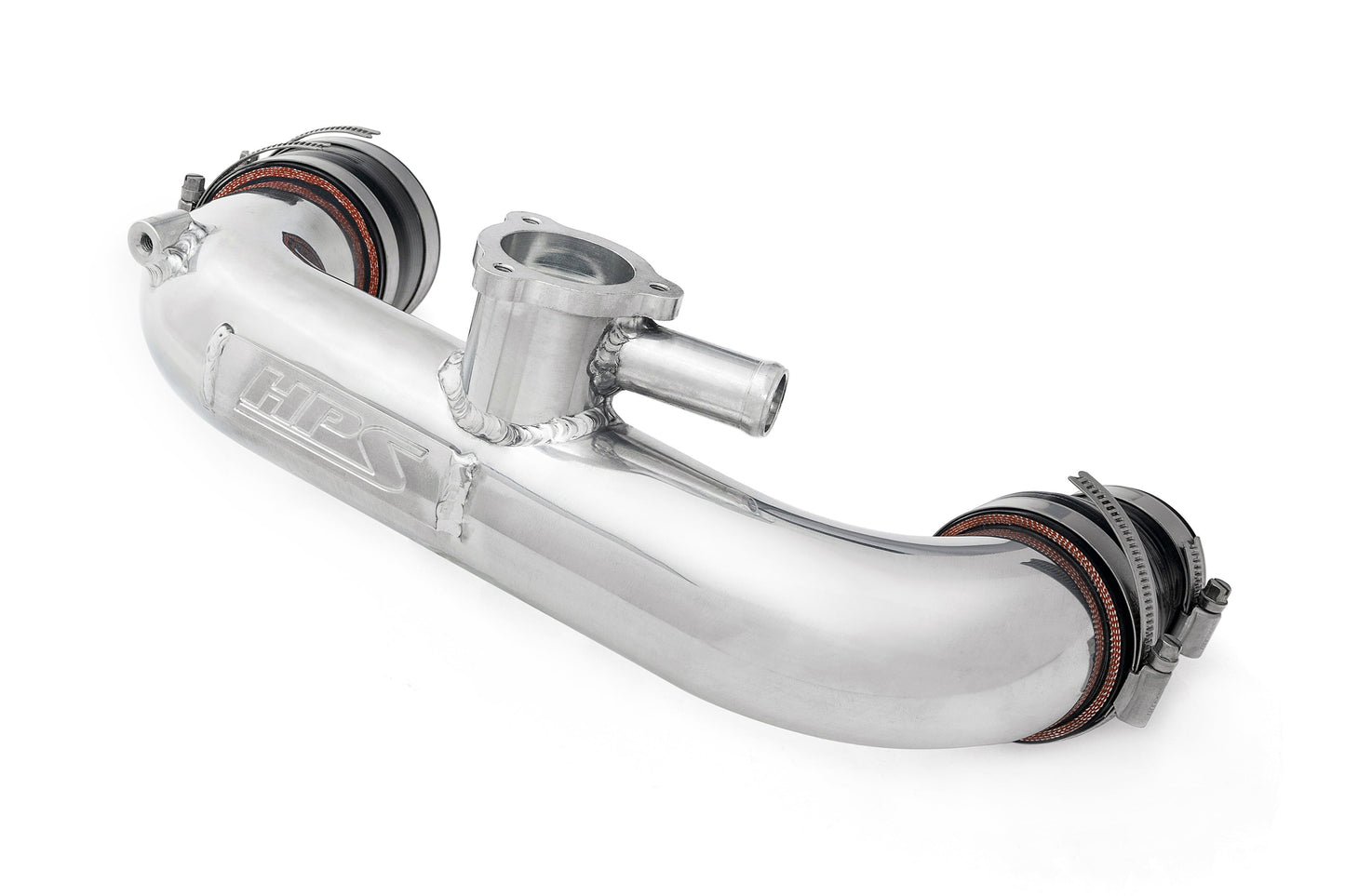 HPS Performance Intercooler Hot Side Charge Pipe, 2022-2024 Toyota Tundra 3.4L V6 Twin Turbo, 17-148