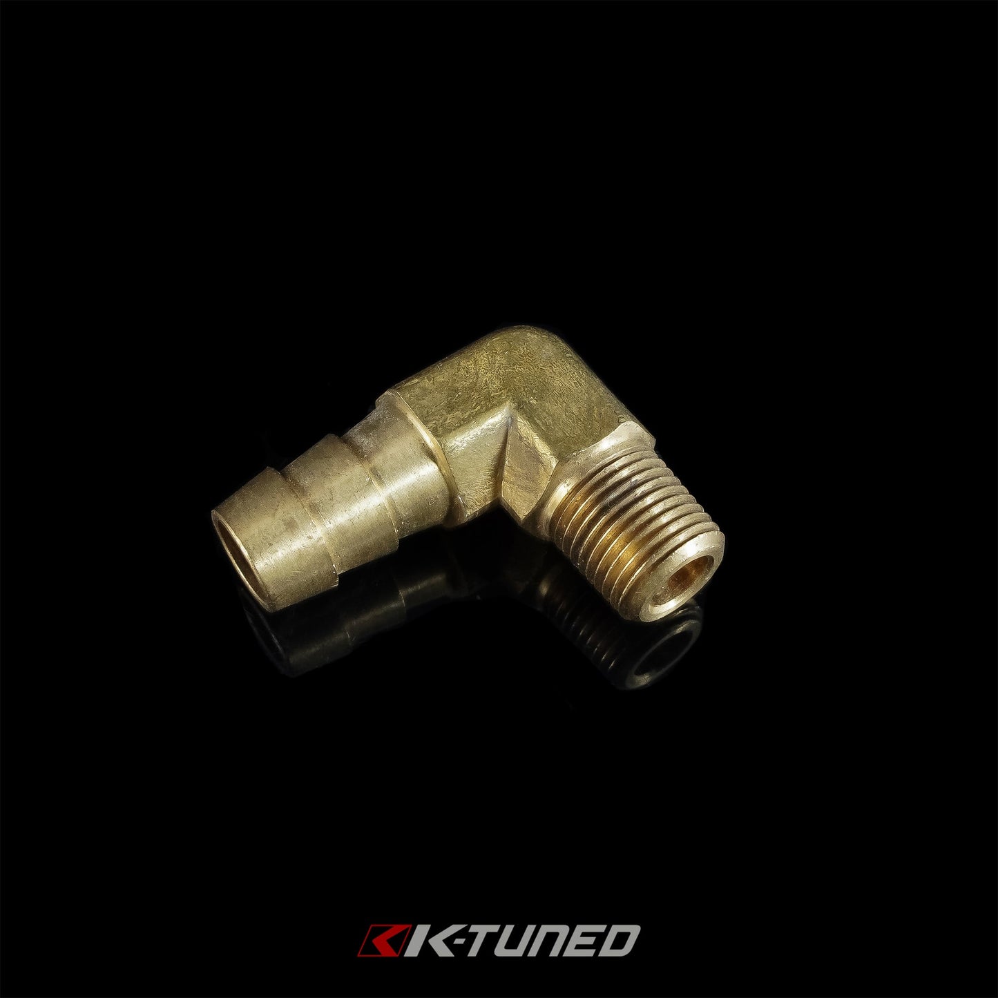 1/8 NPT 90 Degree to 3/8 Barb Fitting