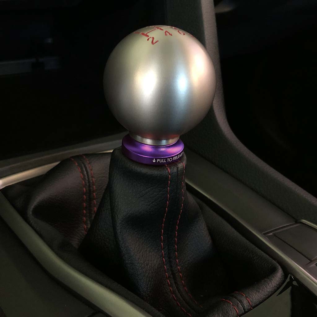 Shift Boot Collar Upgrade (Satin Purple Aluminum Finish)