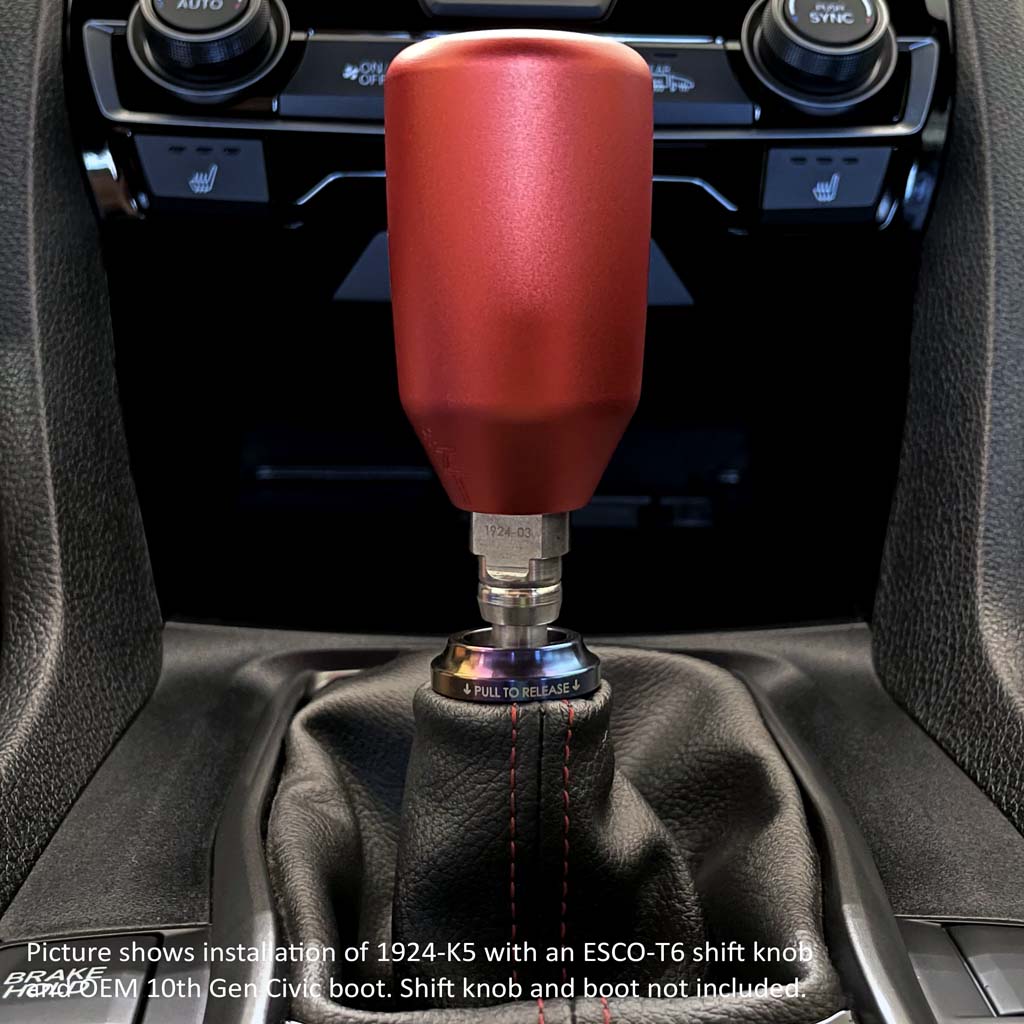 Shift Boot Collar Upgrade (Burnt Titanium Finish)