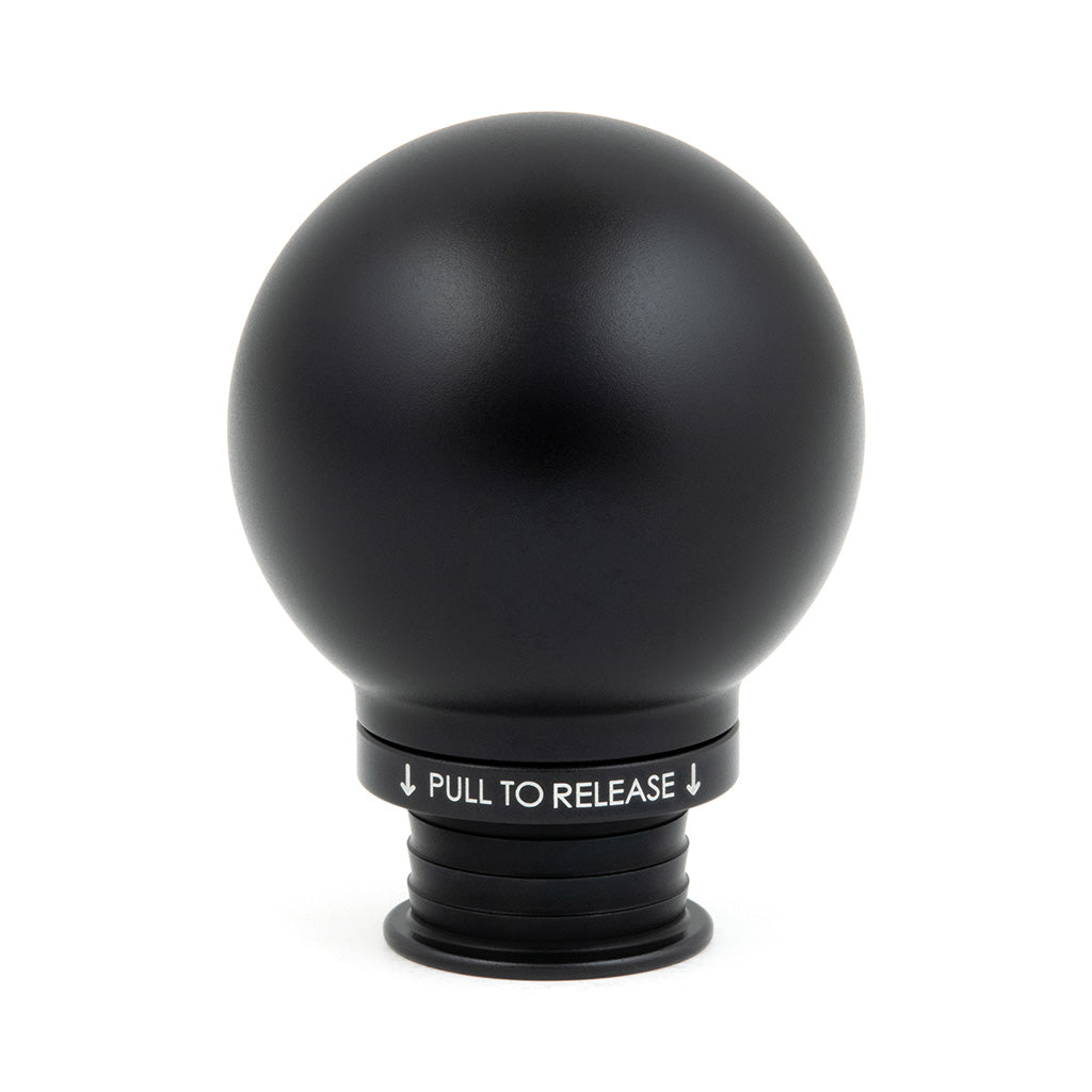 POCO Low-Profile Shift Knob in Satin Black Anodized Finish