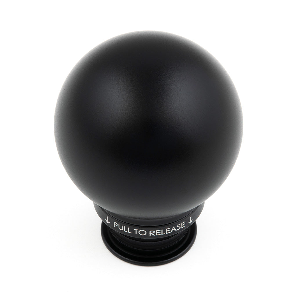 POCO Low-Profile Shift Knob in Satin Black Anodized Finish