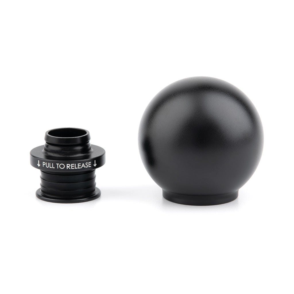 POCO Low-Profile Shift Knob in Satin Black Anodized Finish