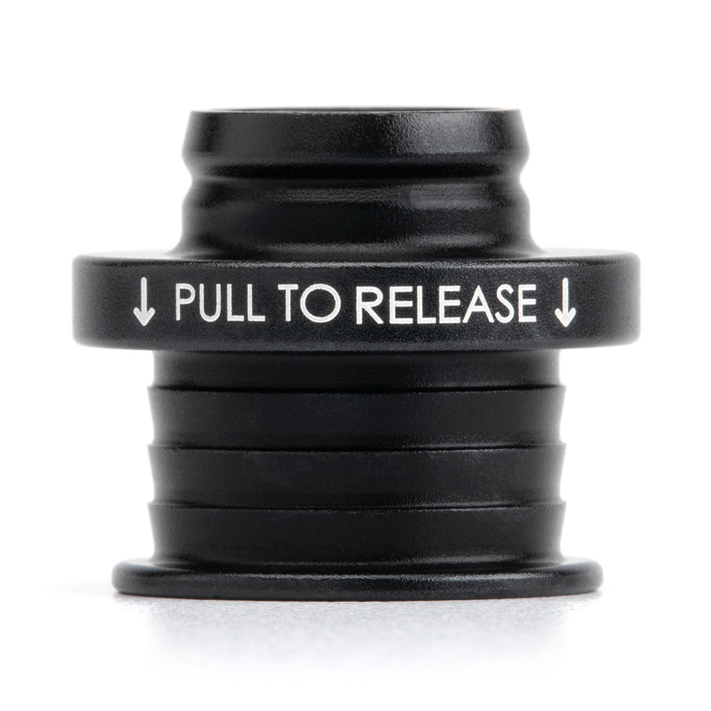 POCO Low-Profile Shift Knob in Satin Black Anodized Finish