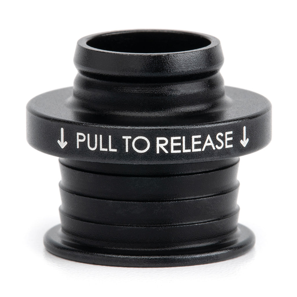 POCO Low-Profile Shift Knob in Satin Black Anodized Finish