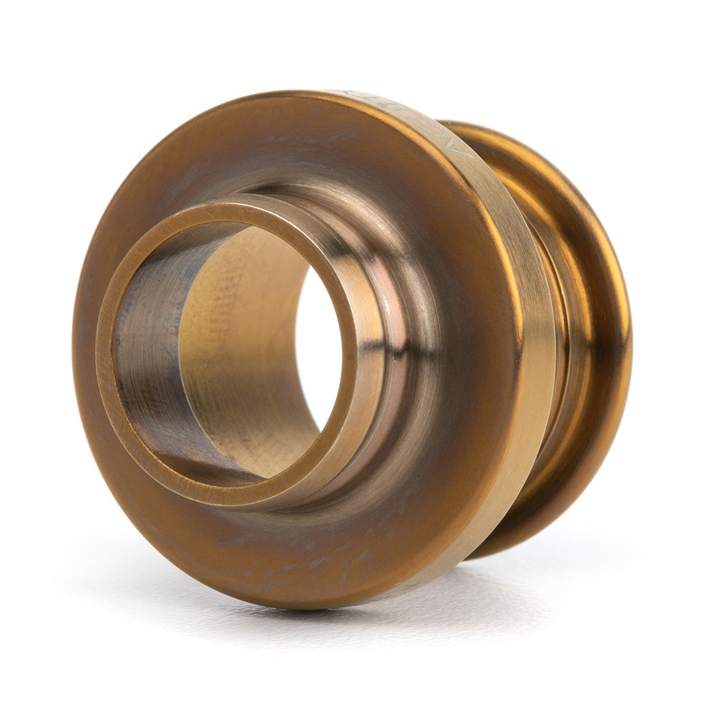 Burnt Gold Titanium Shift Boot Collar for POCO Shift Knobs
