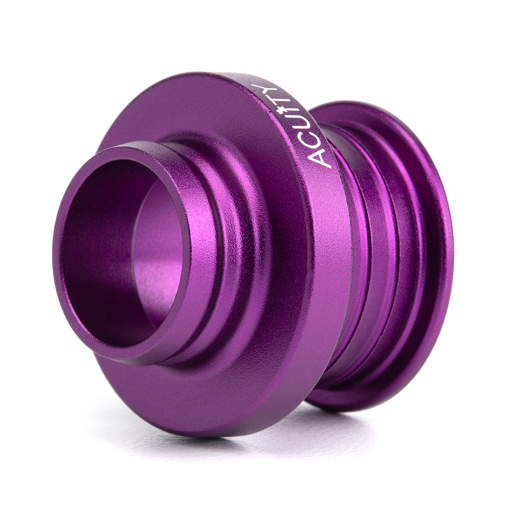 POCO Low-Profile Shift Knob in Satin Purple Anodized Finish