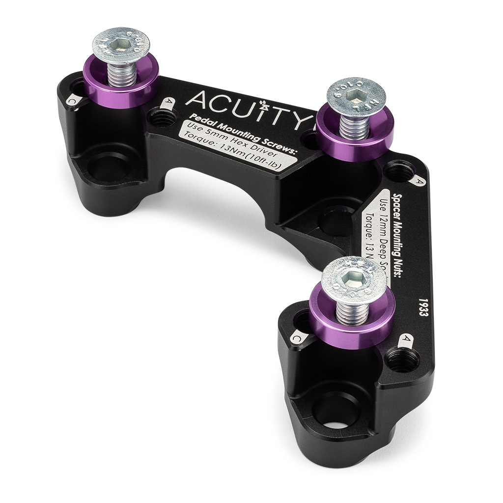 Throttle Pedal Spacer for the Right-Hand-Drive Vehicles