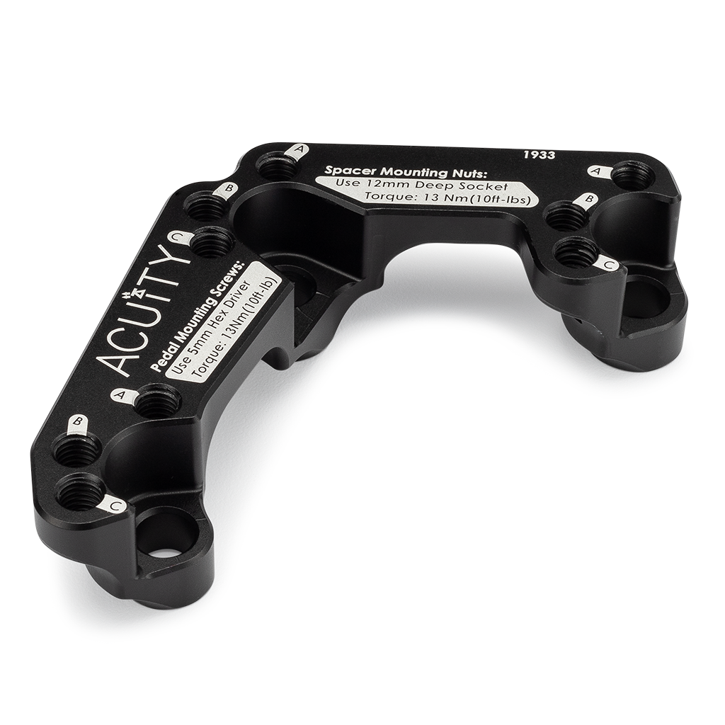 Throttle Pedal Spacer for the Right-Hand-Drive Vehicles