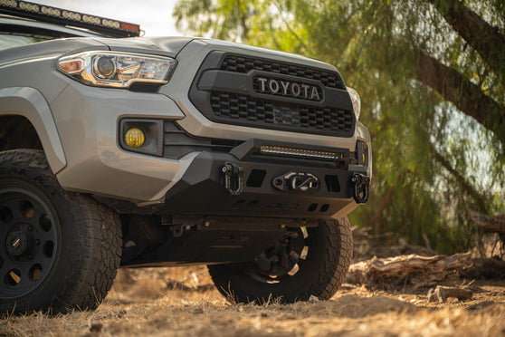 DV8 Offroad 2016-2023 Toyota Tacoma | Center Mount Front Bumper V2