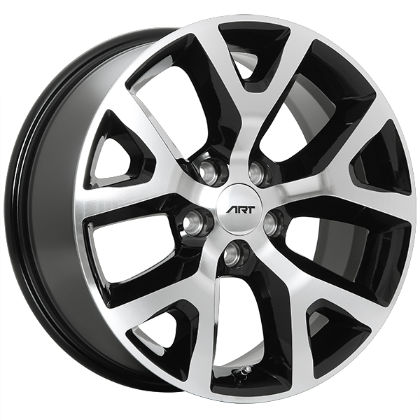 ART Replica REPLICA 105 Gloss Black - Machined Face 17x7.5 +31 5x110mm 65.1mm