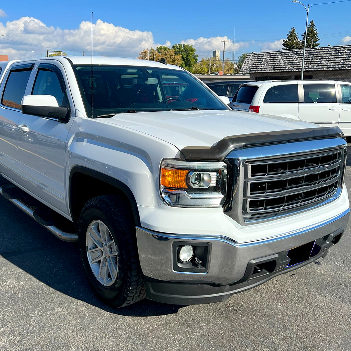 2014-2019 GMC Sierra 1500/2500 HD/3500 HD Projector Headlights (Chrome Housing/Clear Lens)