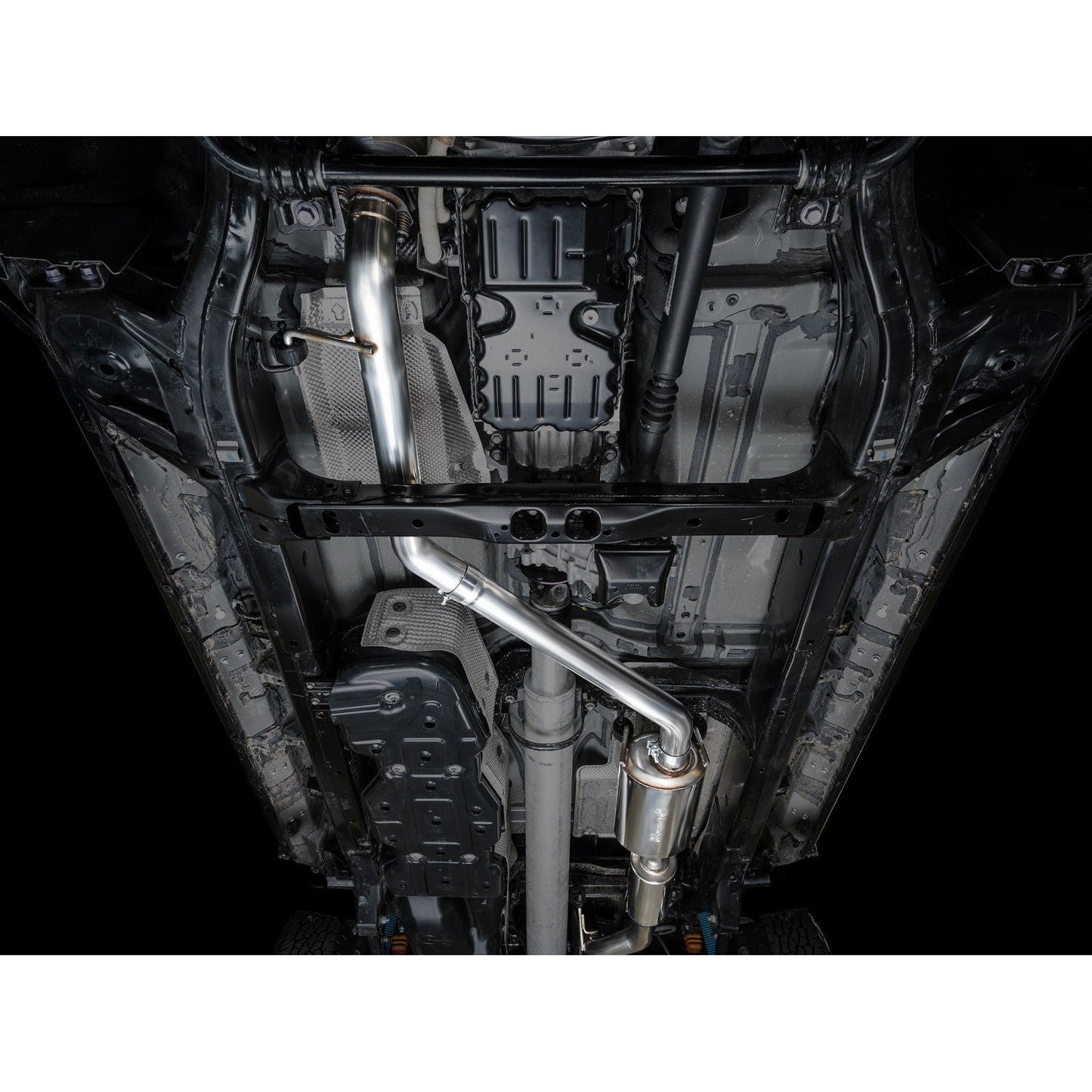 AWE Tuning 0FG Exhaust w/Dual Diamond Black Tips for 2024+ 4th Gen Toyota Tacoma