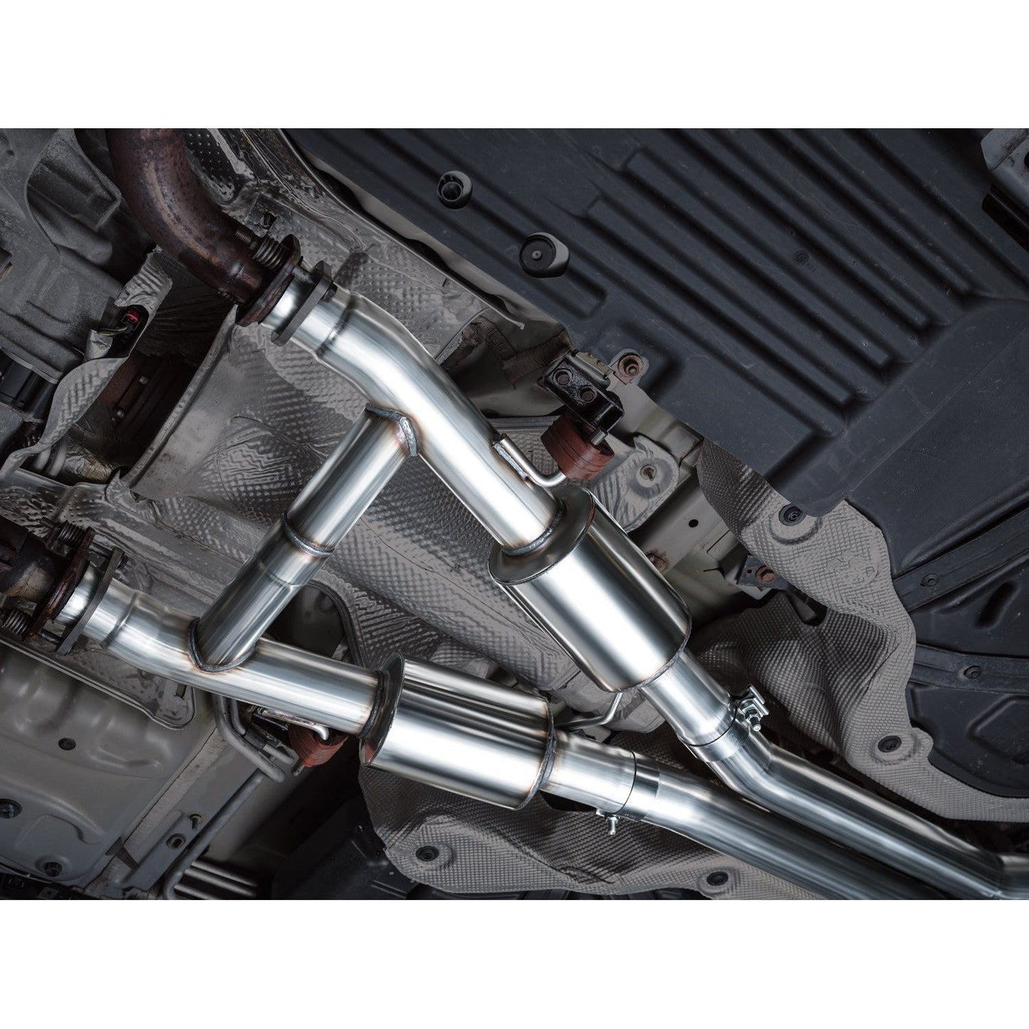 AWE Tuning Track Edition Exhaust w/Diamond Black Tips for 2011-2024 Dodge Durango 3.6L/5.7L