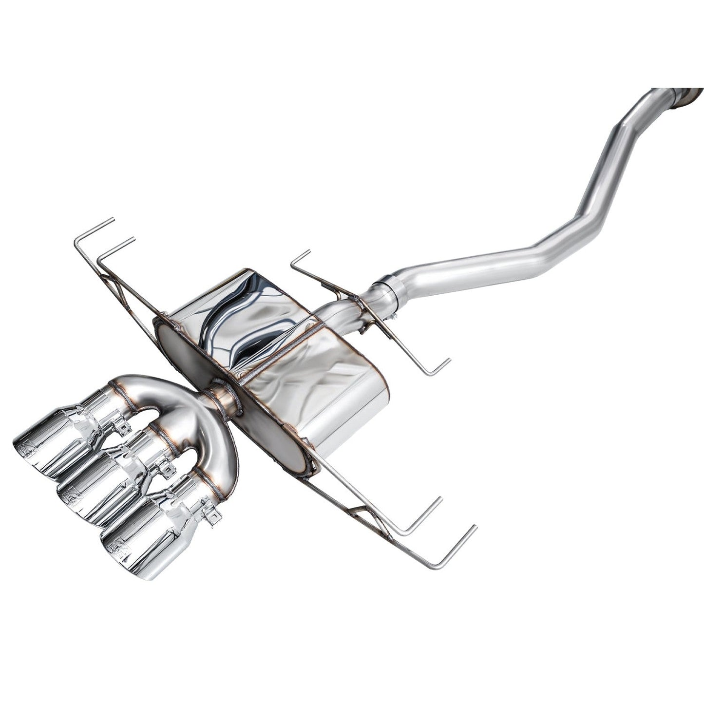 AWE Tuning Touring Edition Exhaust w/Triple Chrome Silver Tips for 2024+ Acura Integra Type S DE5