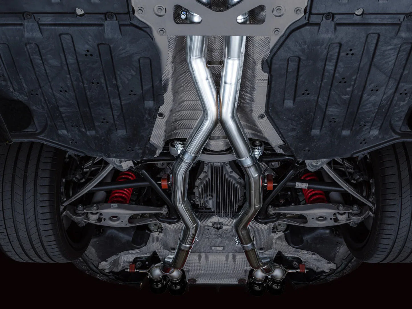 AWE Tuning Track Edition Catback Exhaust w/Chrome Silver Tips for 2021+ BMW G8X M3/M4