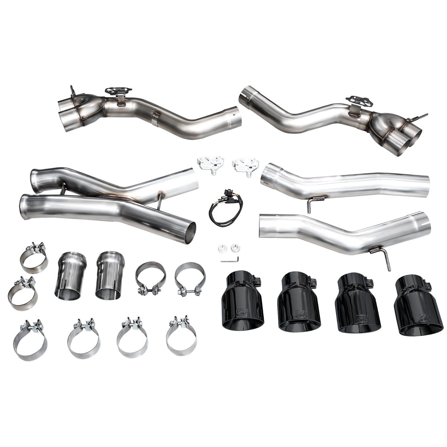 AWE Tuning Track Edition Exhaust w/Diamond Black Tips for 2023+ BMW G87 M2