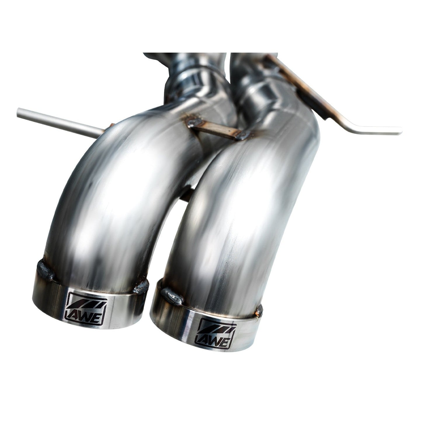 AWE Tuning Dual BashGuards Cat-Back SwitchPath Exhaust (No Tips) - 2022-2024 Ford Bronco Raptor 4WD