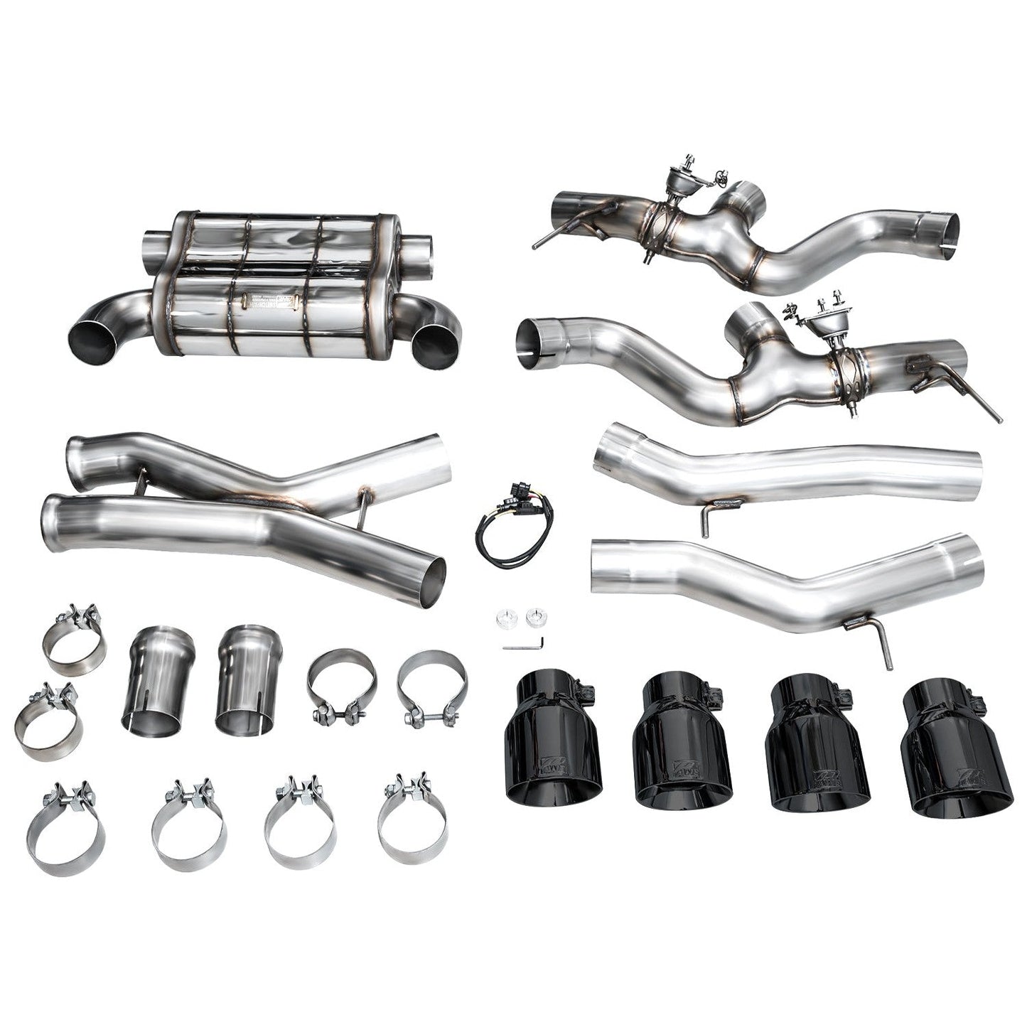 AWE Tuning SwitchPath Edition Exhaust w/Diamond Black Tips for 2023+ BMW G87 M2