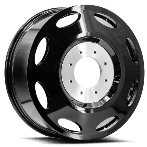 XF OFFROAD DUALLY INNER-GB - Gloss Black Dually 20x8.25 ET115 10x225