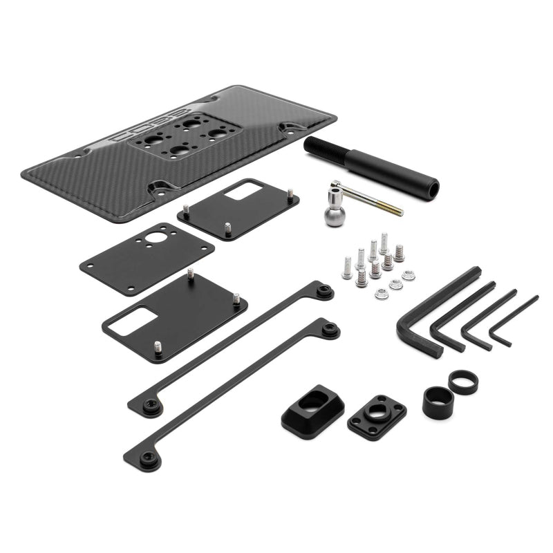 COBB 15-21 Subaru WRX/13-25 BRZ/17-24 Toyota 86 Redline Carbon Fiber License Plate Relocation Mount