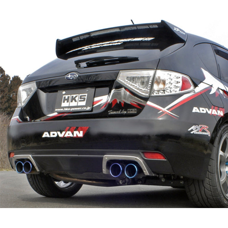 HKS Legamax Premium Exhaust System - Subaru WRX STI