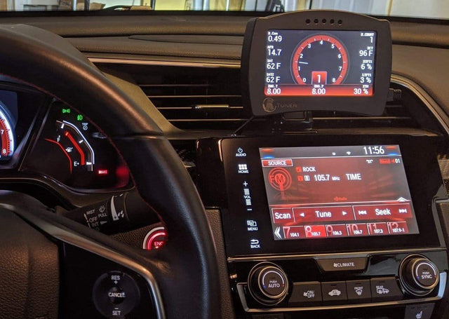 Dimensions Unlimited KTuner V2 Above Stereo Mount | 2016-2021 Honda Civic