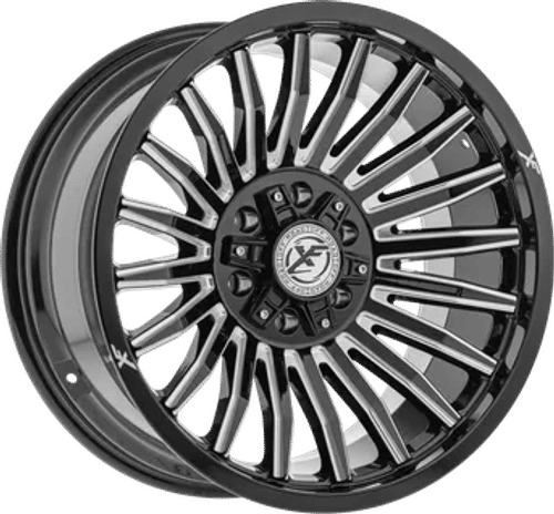XF OFFROAD XF-231 - Gloss Black Milled 17x9 ET0 6x135/6x139.7