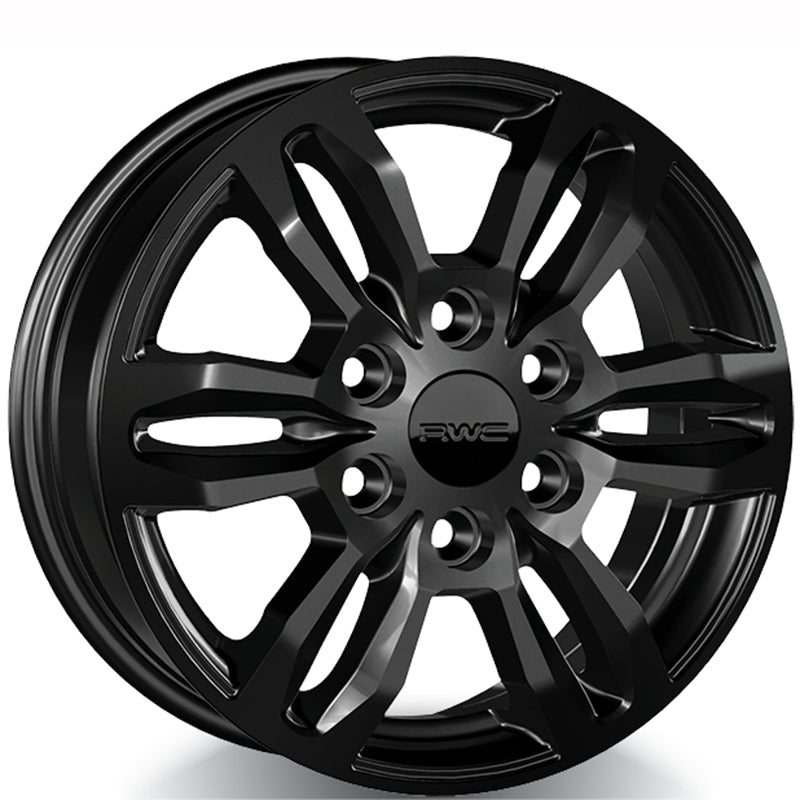 RWC 440 Black 16x6.5 +55 6x130mm 84.1mm