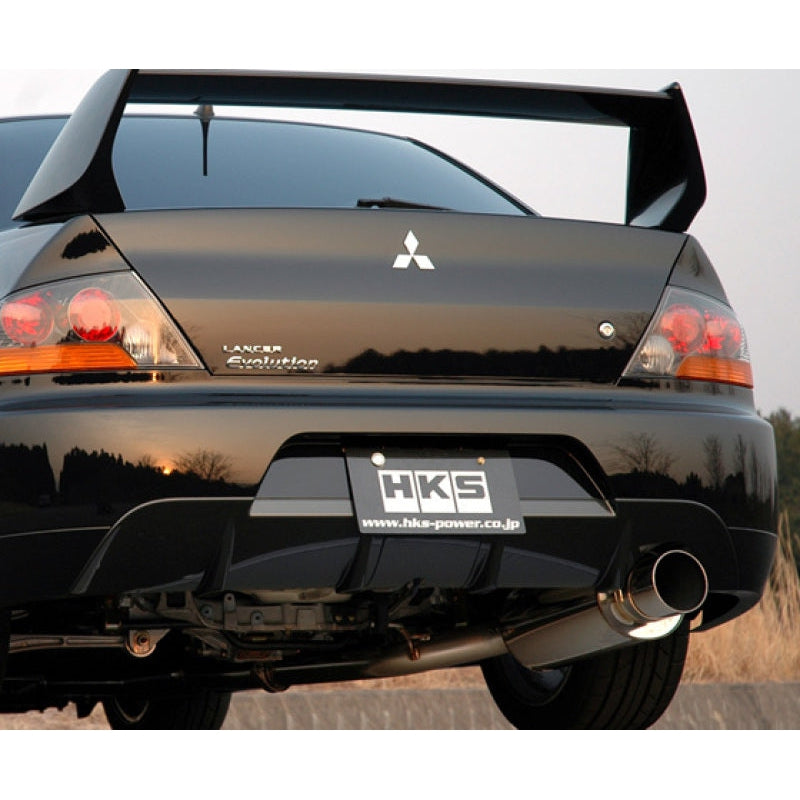 HKS Silent Hi-Power Exhaust - Mitsubishi Evolution 9